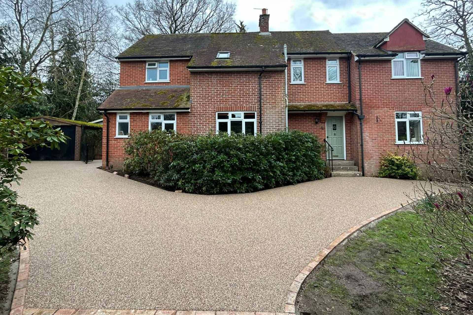 Resin Bound Driveways driveway paving installation 1